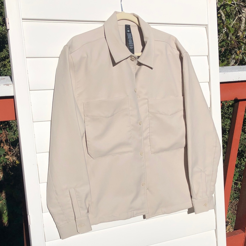 NWT lululemon athletica Men's Camp Collar over shirt